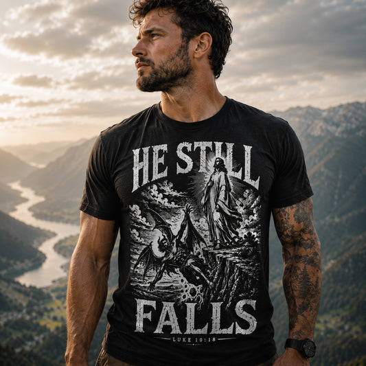 HE STILL FALLS