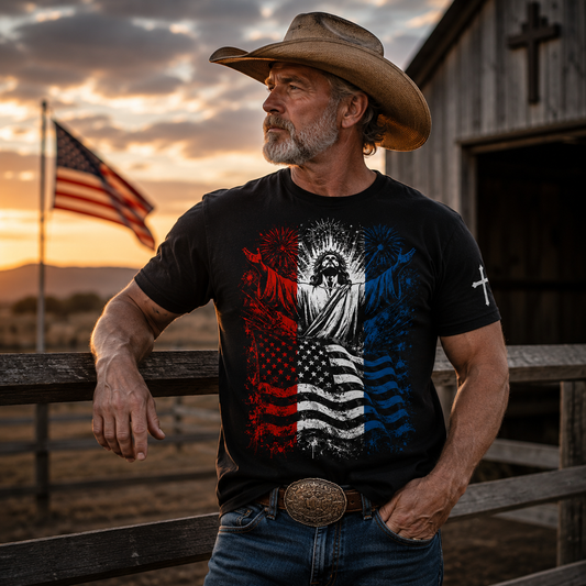 MAKE AMERICA PRAY AGAIN™ Christian T-Shirt