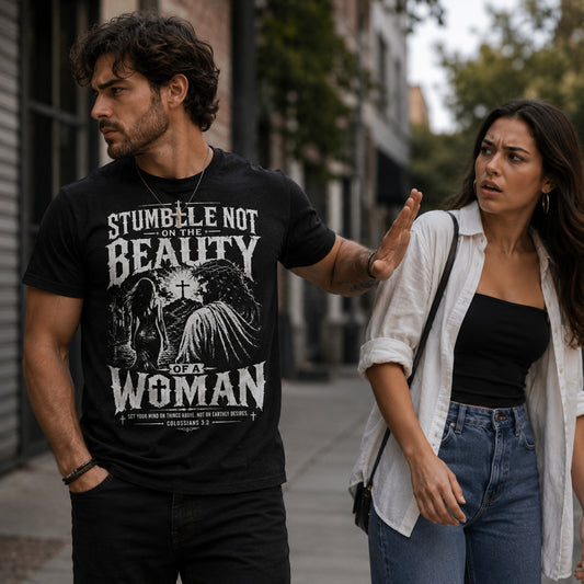 STUMBLE NOT ON A WOMAN